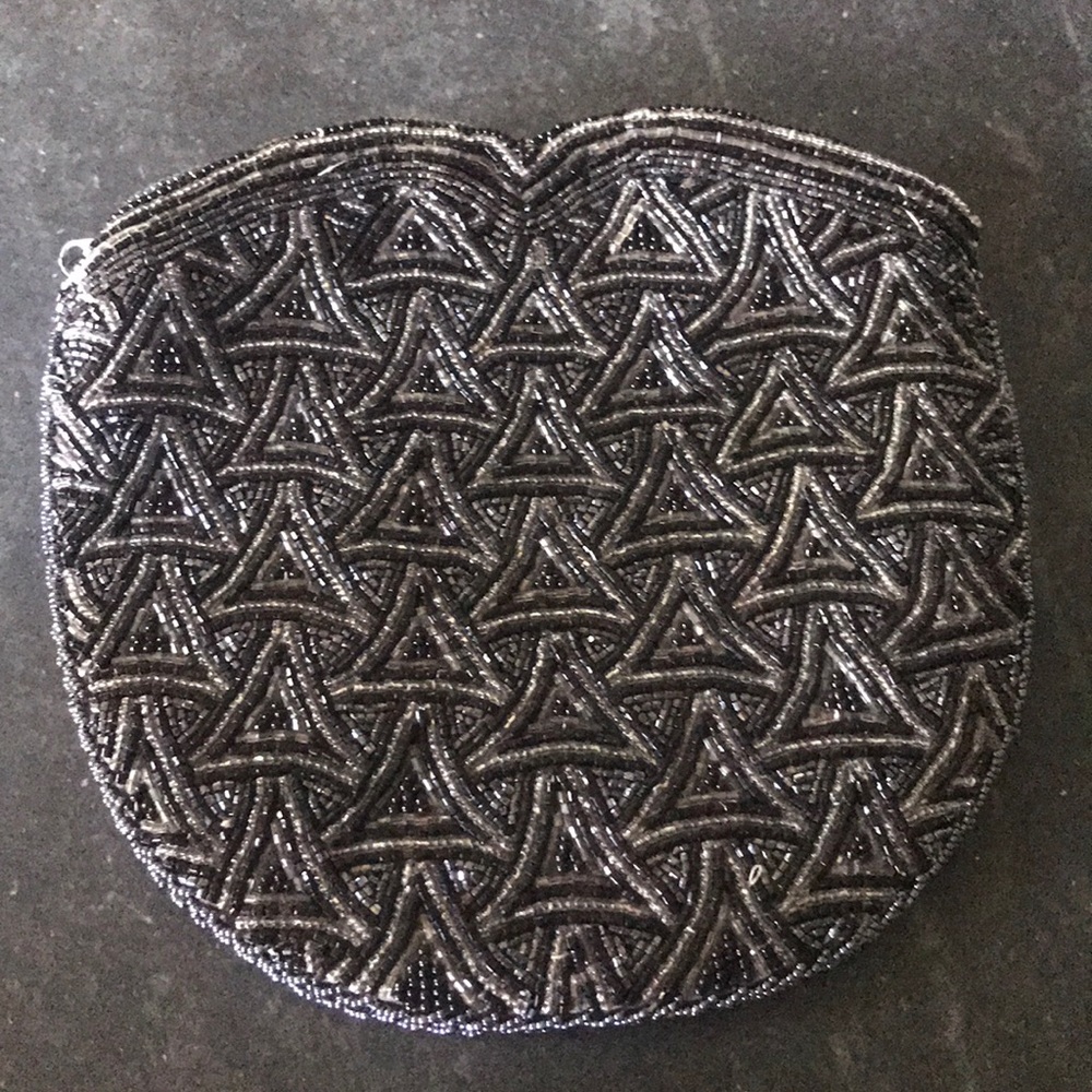 VINTAGE beaded clutch
